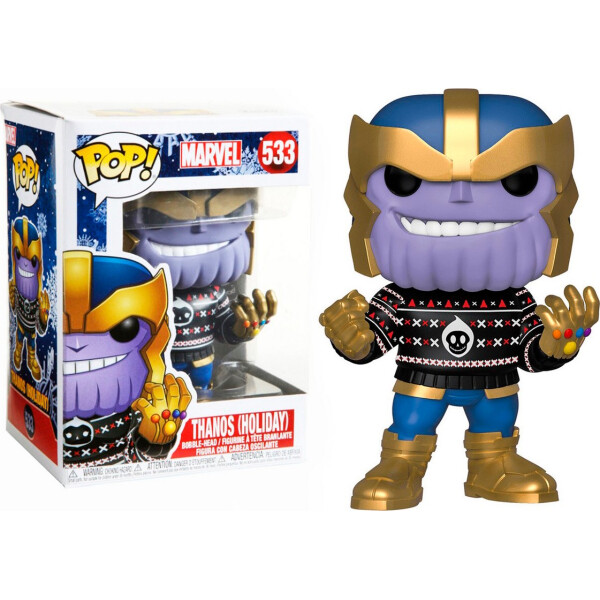 Фигурка Funko Pop Фанко Поп Праздничный Марвел Танос Marvel Holiday Thanos 10 см MH T 533
Фигурка Funko Pop Фанко Поп Праздничный Марвел Танос Marvel Holiday Thanos 10 см MH T 533