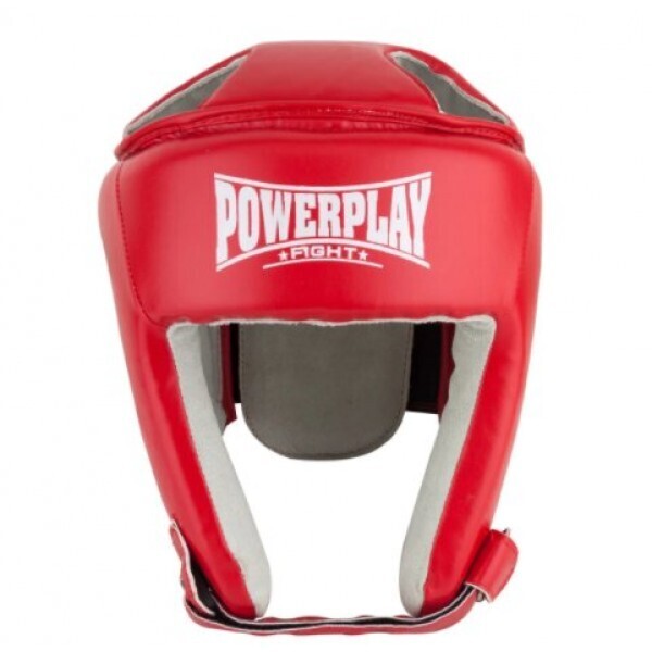 Шлем боксерский PowerPlay для тренировки, из искусственной кожи черный (PP_3084)
Шлем боксерский PowerPlay для тренировки, из искусственной кожи черный (PP_3084)
