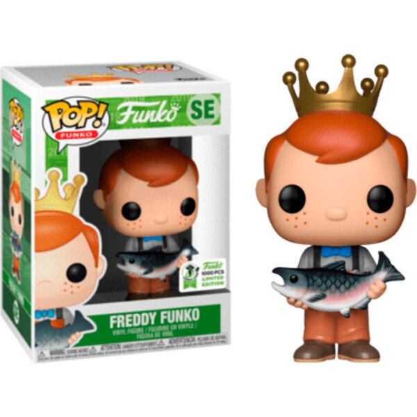 Фигурка Funko Pop Фанко Поп Funko Фредди с рыбой коричневые штаны Freddy Funko Fish 10 см Cartoon SE FF
Фигурка Funko Pop Фанко Поп Funko Фредди с рыбой коричневые штаны Freddy Funko Fish 10 см Cartoon SE FF