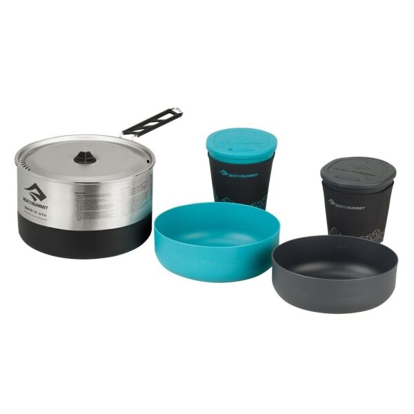 Туристическая посуда Набор посуды Sea To Summit Sigma Cookset 2.1 Pacific Blue / Silver
Туристическая посуда Набор посуды Sea To Summit Sigma Cookset 2.1 Pacific Blue / Silver