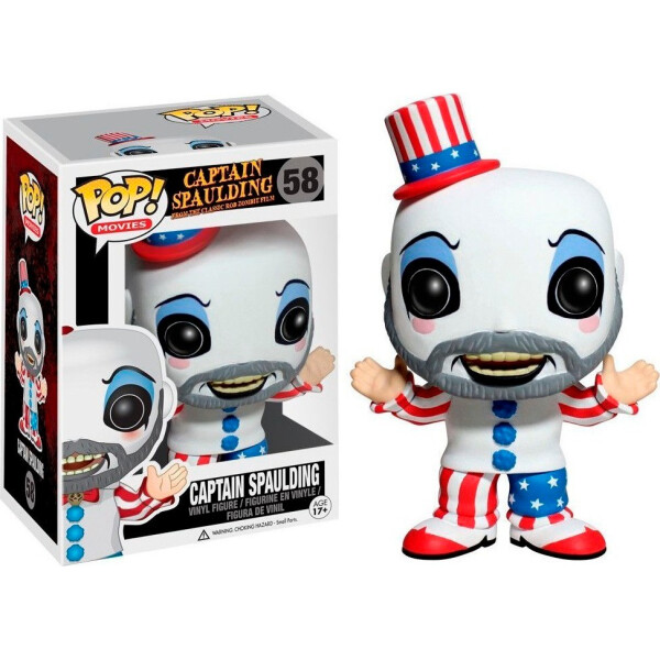 Фигурка Funko Pop Фанко Поп Дом 1000 трупов Капитан Сполдинг Captain Spaulding 10 см Movies HC CS 58
Фигурка Funko Pop Фанко Поп Дом 1000 трупов Капитан Сполдинг Captain Spaulding 10 см Movies HC CS 58