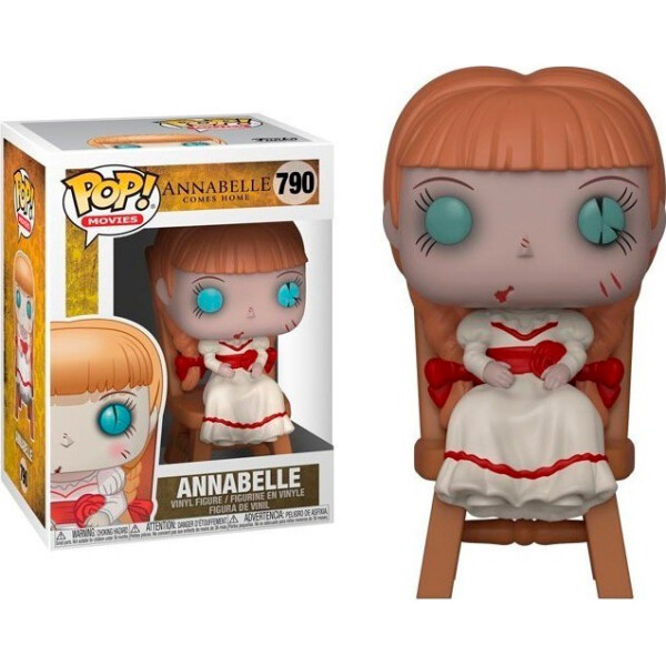 Фигурка Funko Pop Фанко Поп Проклятие Аннабель Аннабель Annabelle Annabelle in Chair 10 см Movies A AC 790
Фигурка Funko Pop Фанко Поп Проклятие Аннабель Аннабель Annabelle Annabelle in Chair 10 см Movies A AC 790