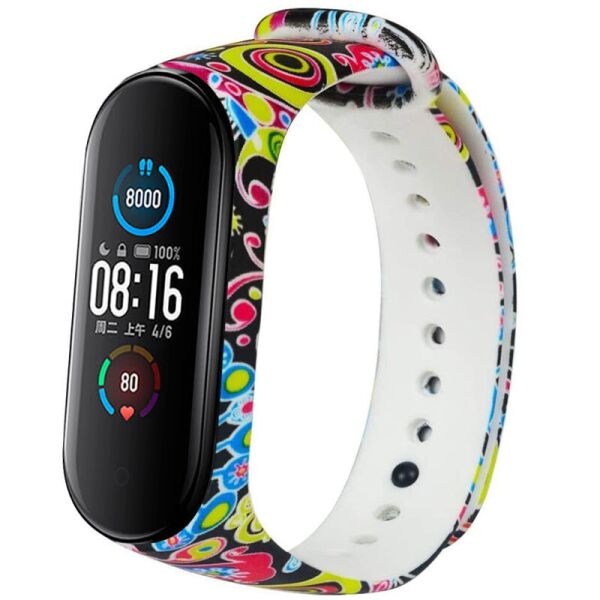 Силиконовый ремешок Epik с рисунком для Xiaomi Mi Band 5 Матовый/Восточный орнамент/Черный
Силиконовый ремешок Epik с рисунком для Xiaomi Mi Band 5 Матовый/Восточный орнамент/Черный