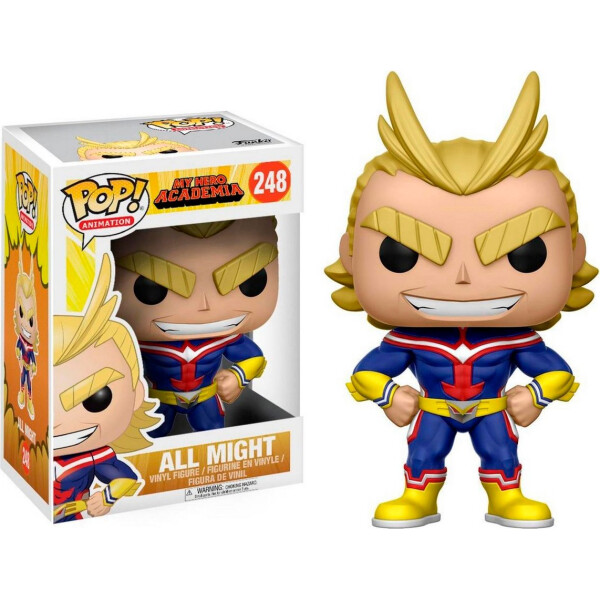 Фигурка Funko Pop Фанко Поп Моя геройская академия Всемогущий All Might 10 см Anime MHA AM 248
Фигурка Funko Pop Фанко Поп Моя геройская академия Всемогущий All Might 10 см Anime MHA AM 248