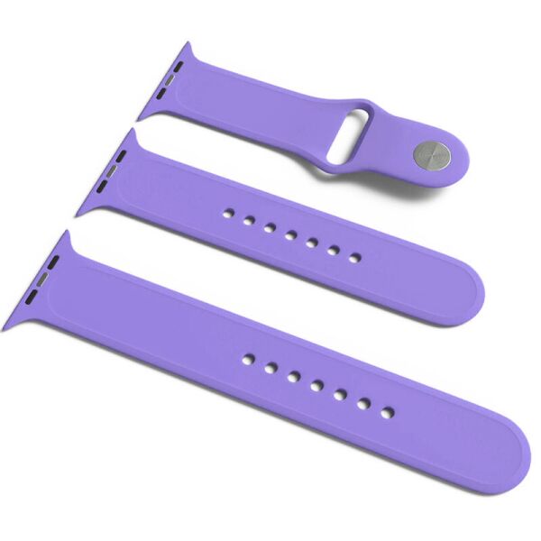 Силиконовый ремешок Epik для Apple Watch Sport Band 38/40 (S/M & M/L) 3pcs Спортивный/Матовый/Сиреневый/Dasheen
Силиконовый ремешок Epik для Apple Watch Sport Band 38/40 (S/M & M/L) 3pcs Спортивный/Матовый/Сиреневый/Dasheen