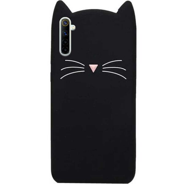 Противоударный Защитный Силиконовый Чехол - Накладка Epik 3D Cat для Realme 6 с Кошачьими Ушками / Матовый / Черный
Противоударный Защитный Силиконовый Чехол - Накладка Epik 3D Cat для Realme 6 с Кошачьими Ушками / Матовый / Черный