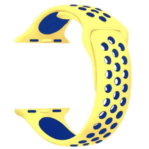 Силиконовый ремешок Epik Sport Nike+ для Apple watch 38mm/40mm Спортивный/Матовый/Yellow/Blue
Силиконовый ремешок Epik Sport Nike+ для Apple watch 38mm/40mm Спортивный/Матовый/Yellow/Blue