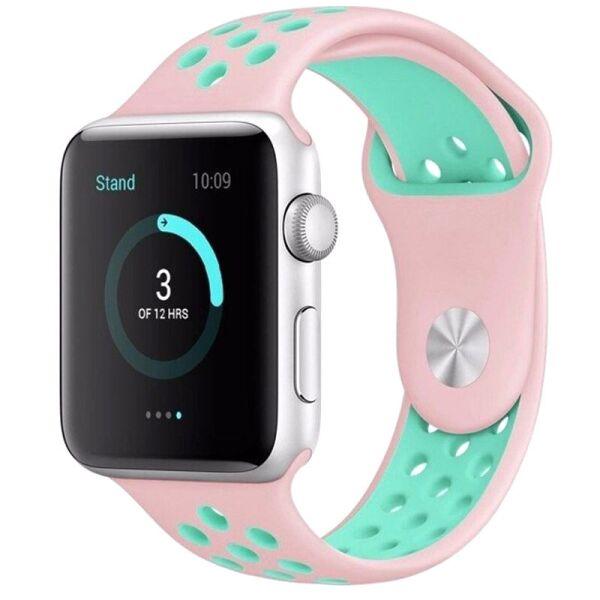 Силиконовый ремешок Epik Sport Nike+ для Apple watch 38mm/40mm Спортивный/Матовый/Pink/Marine Green
Силиконовый ремешок Epik Sport Nike+ для Apple watch 38mm/40mm Спортивный/Матовый/Pink/Marine Green