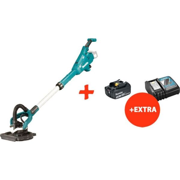 Аккумуляторная бесщеточная шлифмашина для стен (жираф) Makita DSL800ZU+акк.18V 3 Ah+быстрозарядное ЗУ
Аккумуляторная бесщеточная шлифмашина для стен (жираф) Makita DSL800ZU+акк.18V 3 Ah+быстрозарядное ЗУ
