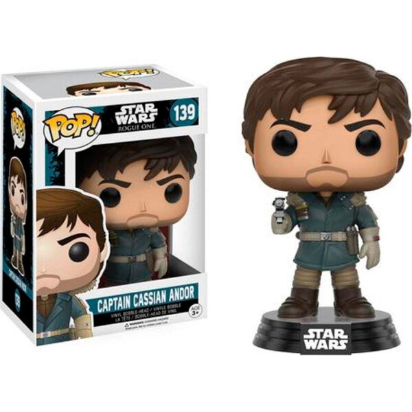 Фигурка Funko Pop Фанко Поп Star Wars Captain Cassian Andor Звездные войны Капитан Кассиан Андор 10 см SW139
Фигурка Funko Pop Фанко Поп Star Wars Captain Cassian Andor Звездные войны Капитан Кассиан Андор 10 см SW139