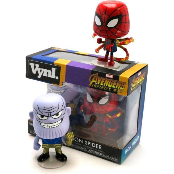 Фигурки Funko Vynl Thanos and Iron Spider Фанко Танос и Железный Паук 10 cм BL186.29.01
Фигурки Funko Vynl Thanos and Iron Spider Фанко Танос и Железный Паук 10 cм BL186.29.01