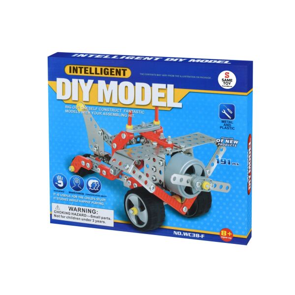 Конструктор металлический Same Toy Inteligent DIY Model Самолет 191 эл. WC38FUt (WC38FUt) 
Конструктор металлический Same Toy Inteligent DIY Model Самолет 191 эл. WC38FUt (WC38FUt)