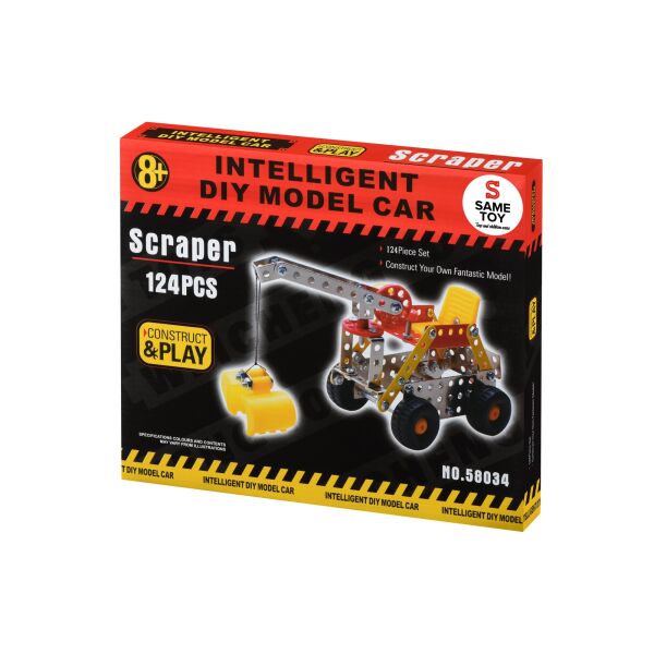 Конструктор металлический Same Toy Inteligent DIY Model Car Скрепер 124 эл. 58034Ut (58034Ut)
Конструктор металлический Same Toy Inteligent DIY Model Car Скрепер 124 эл. 58034Ut (58034Ut)