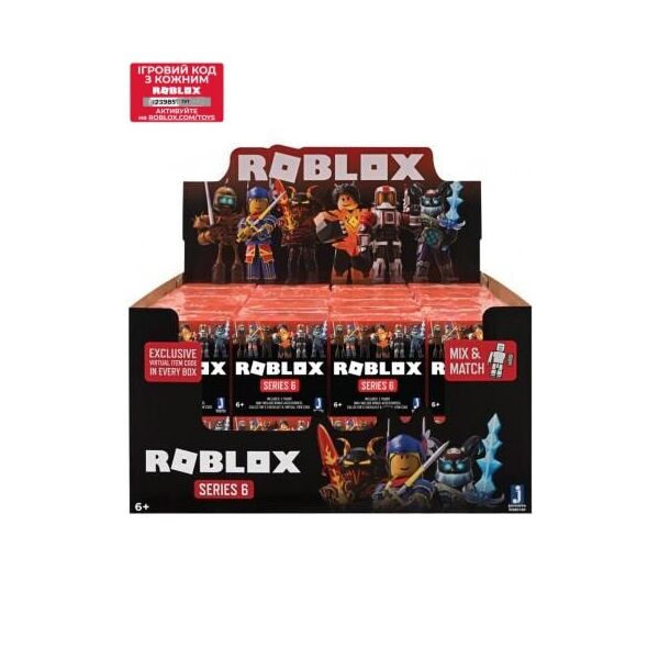 Игровая коллекционная фигурка Jazwares Roblox Mystery Figures Safety Orange Assortment S6 (ROB0189)
Игровая коллекционная фигурка Jazwares Roblox Mystery Figures Safety Orange Assortment S6 (ROB0189)