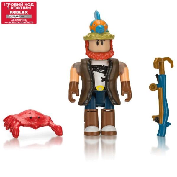 Игровая коллекционная фигурка Jazwares Roblox Core Figures Bootleg Buccaneers: Fisherman Joe W4 (ROG0114)
Игровая коллекционная фигурка Jazwares Roblox Core Figures Bootleg Buccaneers: Fisherman Joe W4 (ROG0114)