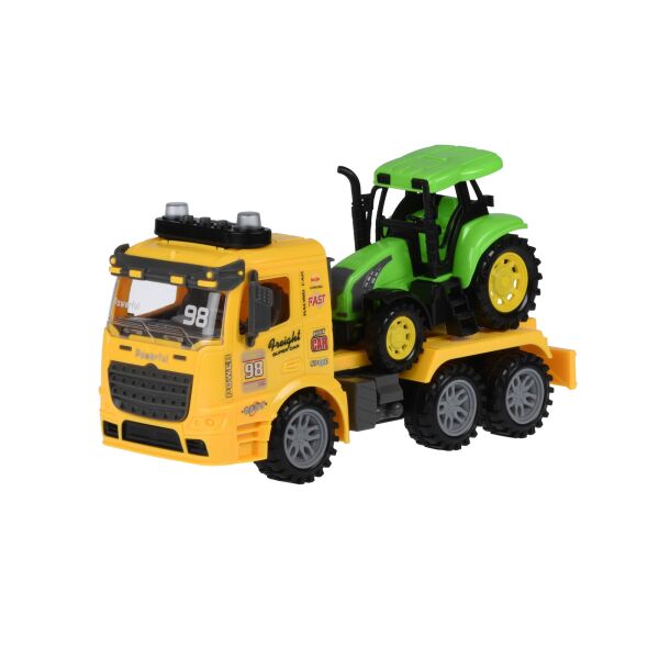 Машинка инерционная Same Toy Truck Тягач Желтый с трактором со светом и звуком 98-615AUt-1 (98-615AUt-1)
Машинка инерционная Same Toy Truck Тягач Желтый с трактором со светом и звуком 98-615AUt-1 (98-615AUt-1)