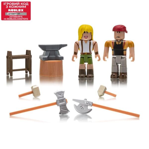 Игровая коллекционная фигурка Jazwares Roblox Game Packs Forger's Workshop W6, набор 2 шт. (ROB0210)
Игровая коллекционная фигурка Jazwares Roblox Game Packs Forger's Workshop W6, набор 2 шт. (ROB0210)
