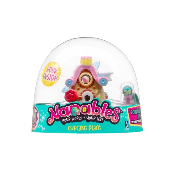 Игровая фигурка Jazwares Nanables Small House Город сладостей, Кондитерская Лучшие капкейки (NNB0010)
Игровая фигурка Jazwares Nanables Small House Город сладостей, Кондитерская Лучшие капкейки (NNB0010)