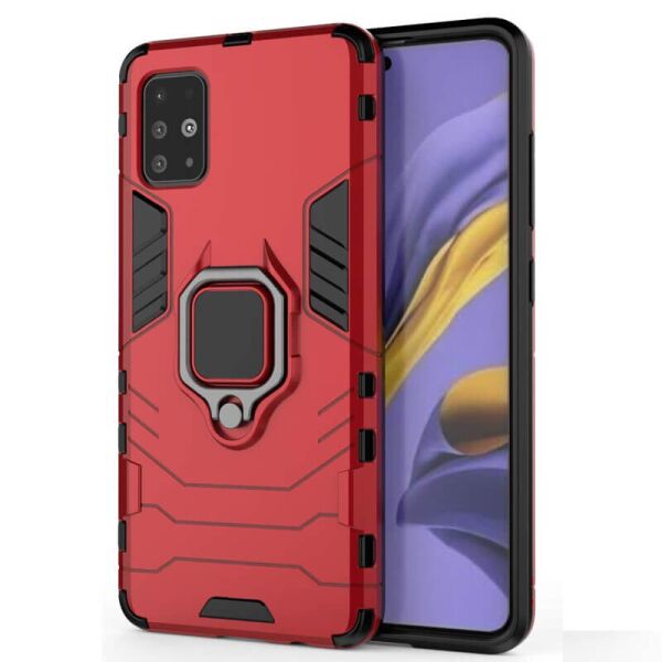 Ударопрочный чехол Transformer Ring for Magnet для Samsung Galaxy M51 Красный / Dante Red
Ударопрочный чехол Transformer Ring for Magnet для Samsung Galaxy M51 Красный / Dante Red