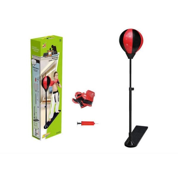 Детский боксерский набор Woteng Toys на стойке WT660. В комплекте, груша напольная с перчатками для детей
Детский боксерский набор Woteng Toys на стойке WT660. В комплекте, груша напольная с перчатками для детей