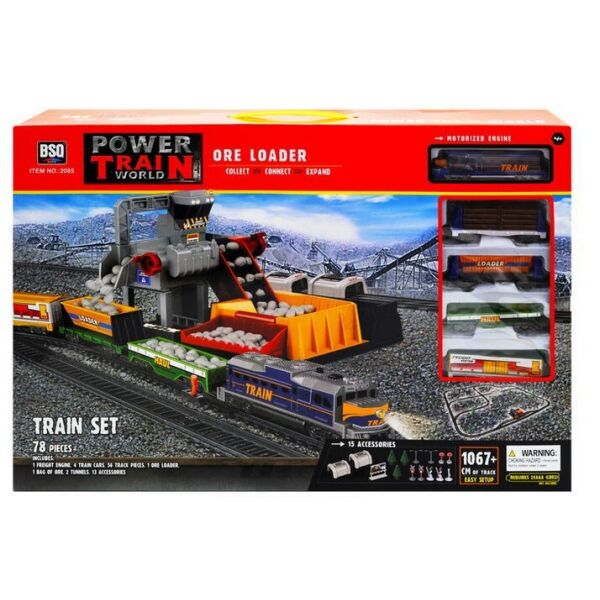 Детский паровозик железная дорога Power Train World BSQ 2085, свет, длина путей 1067 см. р.59,7*10*40,5см.
Детский паровозик железная дорога Power Train World BSQ 2085, свет, длина путей 1067 см. р.59,7*10*40,5см.