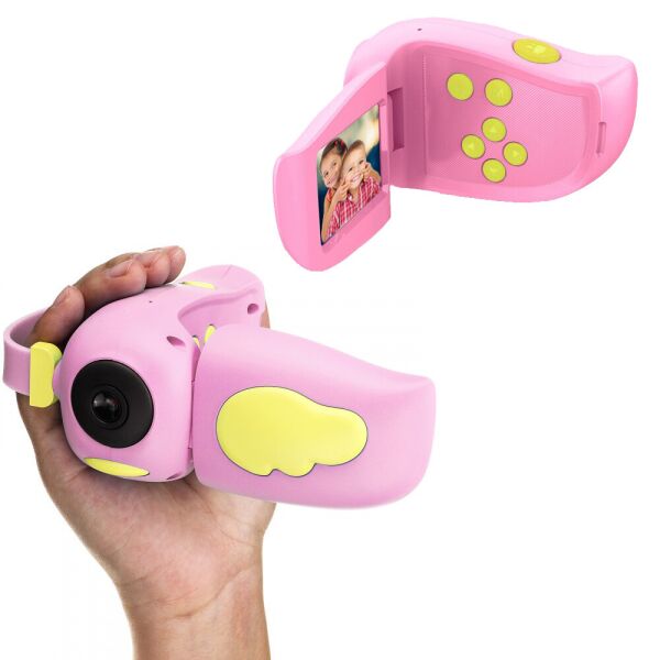 Детская цифровая мини видеокамера Smart Kids Video Camera HD DV-A100 с 2 дисплеем играми и творческой студией Розовая
Детская цифровая мини видеокамера Smart Kids Video Camera HD DV-A100 с 2 дисплеем играми и творческой студией Розовая