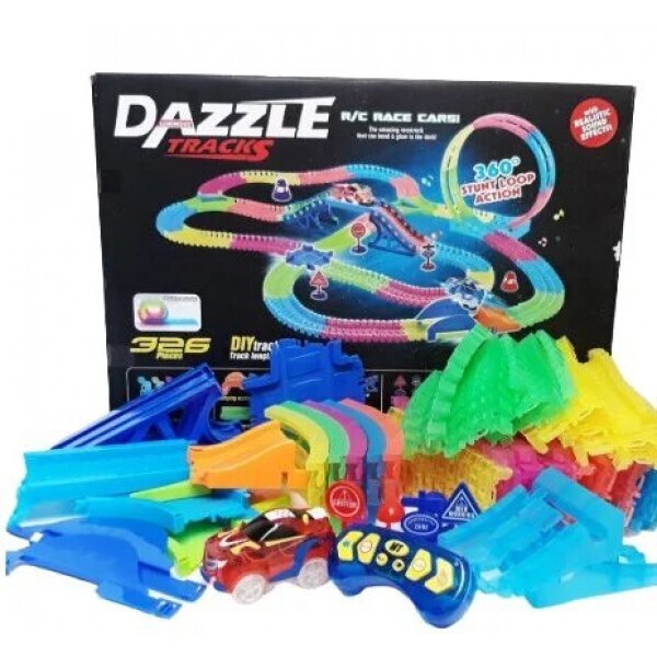 Детский гоночный трек Dazzle Tracks NEW 326 деталей Машинки на радиоуправлении, гоночгая трасса
Детский гоночный трек Dazzle Tracks NEW 326 деталей Машинки на радиоуправлении, гоночгая трасса