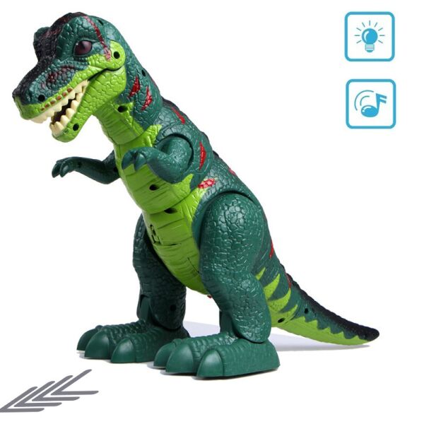 Музыкальный интерактивный динозавр DINO со световыми и звуковыми эффектами Тарбозавр робот на батарейках
Музыкальный интерактивный динозавр DINO со световыми и звуковыми эффектами Тарбозавр робот на батарейках