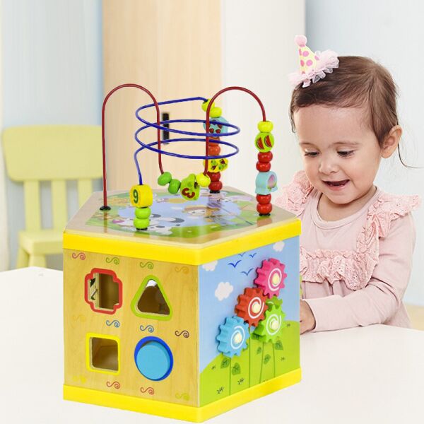 Детский деревянный развивающий логический центр бизикуб Wood Toys с пальчиковым лабиринтом, сортером, пазлами и счетами
Детский деревянный развивающий логический центр бизикуб Wood Toys с пальчиковым лабиринтом, сортером, пазлами и счетами