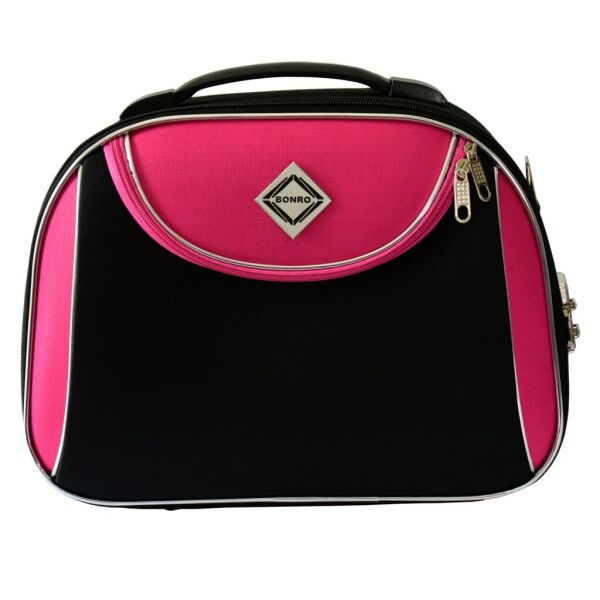 Сумка саквояж Bonro 33х26х13 см Черно-розовый
Сумка саквояж Bonro 33х26х13 см Черно-розовый
