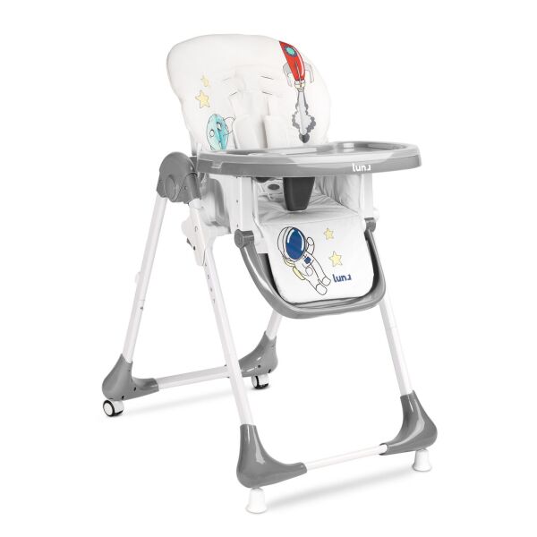 Стульчик для кормления Caretero Luna Grey 
Стульчик для кормления Caretero Luna Grey