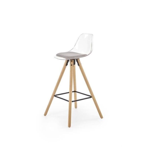 Барный стул Halmar H-91 Серый, Бук
Барный стул Halmar H-91 Серый, Бук