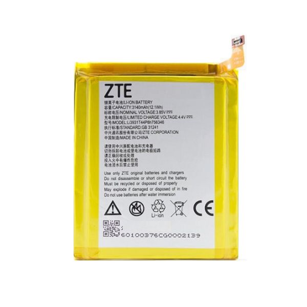 Батарея ZTE Li3931T44p8h756346 (3140mAh) / Li3933T44p8h756346 (3320mAh) Axon 7, A2017, GRAND X 4
Батарея ZTE Li3931T44p8h756346 (3140mAh) / Li3933T44p8h756346 (3320mAh) Axon 7, A2017, GRAND X 4