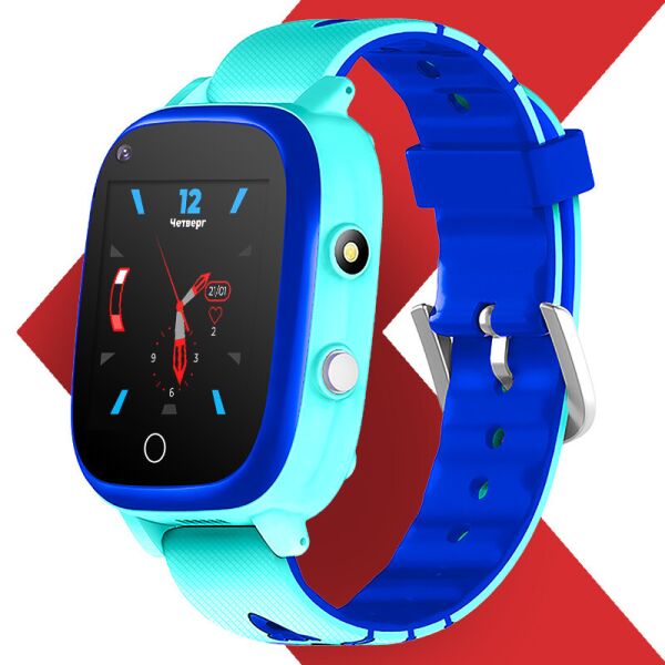 Смарт-часы JETIX T-Watch 2 c 4G видеозвонком и термометром (защита от воды IP67) - Blue
Смарт-часы JETIX T-Watch 2 c 4G видеозвонком и термометром (защита от воды IP67) - Blue
