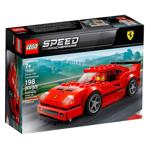 Конструктор Lego Speed Champions Автомобиль Ferrari F40 Competizione 198 деталей (75890)
Конструктор Lego Speed Champions Автомобиль Ferrari F40 Competizione 198 деталей (75890)