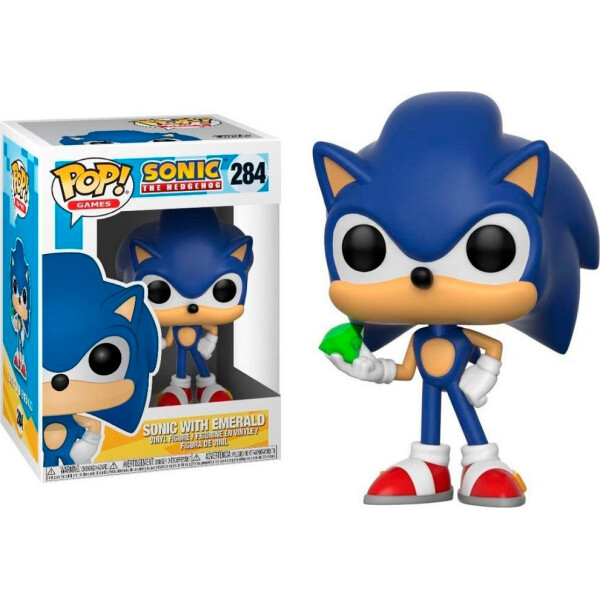 Фигурка Funko Pop Фанко Поп Ёжик Соник с изумрудом Sonic The Hedgehog Sonic with Emerald 10см 284
Фигурка Funko Pop Фанко Поп Ёжик Соник с изумрудом Sonic The Hedgehog Sonic with Emerald 10см 284