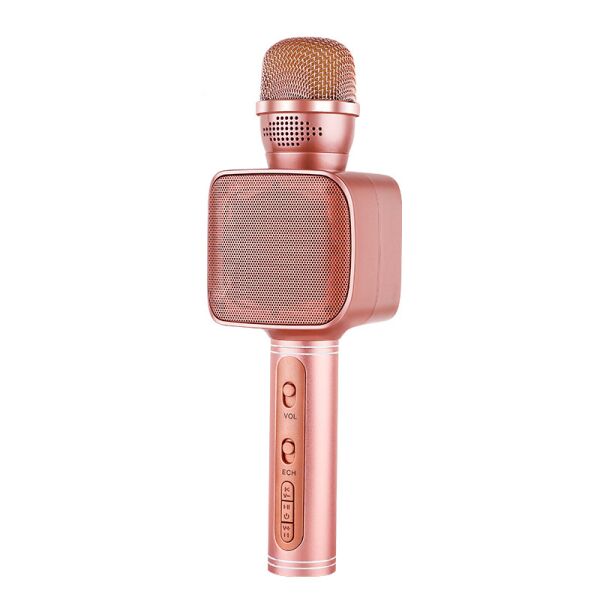 Беспроводной караоке микрофон с колонкой Magic Karaoke YS-68 Вокальный с мембраной низких частот Pink (47540-IM)
Беспроводной караоке микрофон с колонкой Magic Karaoke YS-68 Вокальный с мембраной низких частот Pink (47540-IM)