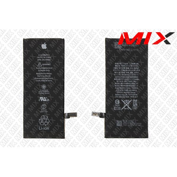 Батарея для APPLE 616-00033 APPLE iPhone 6S Li-Polymer 3.82V 1715mAh 7793002 Original
Батарея для APPLE 616-00033 APPLE iPhone 6S Li-Polymer 3.82V 1715mAh 7793002 Original