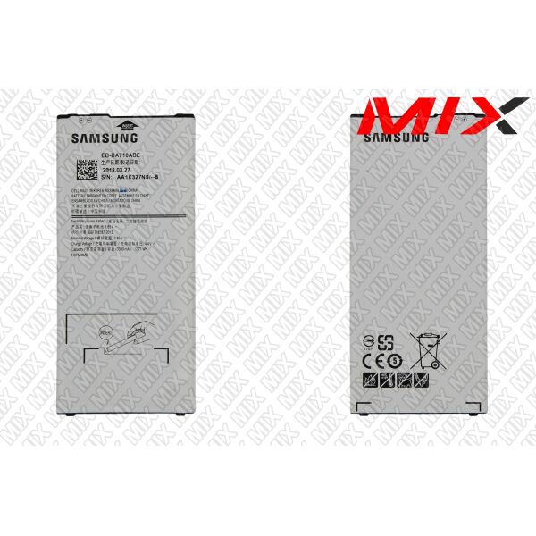Батарея для SAMSUNG EB-BA710ABE SAMSUNG A710F Galaxy A7 (2016) Li-ion 3.85V 3300mAh 7841000 Original
Батарея для SAMSUNG EB-BA710ABE SAMSUNG A710F Galaxy A7 (2016) Li-ion 3.85V 3300mAh 7841000 Original