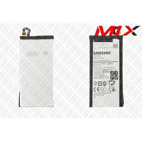 Батарея для SAMSUNG EB-BJ530ABE SAMSUNG J530F Galaxy J5 (2017) Li-ion 3.85V 3000mAh 7867000 Original
Батарея для SAMSUNG EB-BJ530ABE SAMSUNG J530F Galaxy J5 (2017) Li-ion 3.85V 3000mAh 7867000 Original
