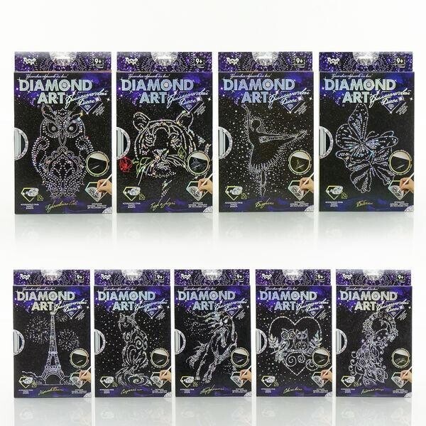 Набор творчества "Алмазная живопись. DIAMOND ART" DAR-01-01,02,03,04...10 (18) "ДАНКО ТОЙС", (Украина)
Набор творчества "Алмазная живопись. DIAMOND ART" DAR-01-01,02,03,04...10 (18) "ДАНКО ТОЙС", (Украина)