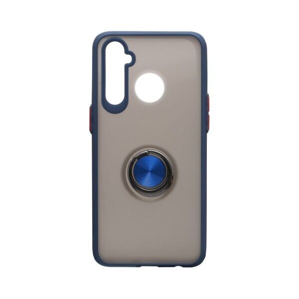 Противоударный чехол TOTU Ring Magnetic с функцией подставки для Realme 5 Pro (Синий) 
Противоударный чехол TOTU Ring Magnetic с функцией подставки для Realme 5 Pro (Синий)