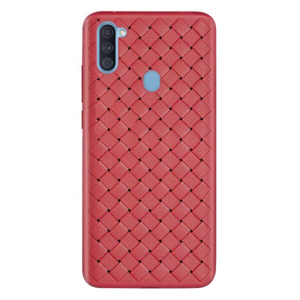 Силиконовый чехол Weaving series плетеный под кожу для Samsung Galaxy A11 (Красный)
Силиконовый чехол Weaving series плетеный под кожу для Samsung Galaxy A11 (Красный)
