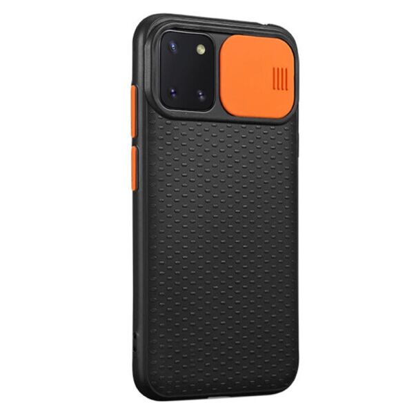 Силиконовый чехол Camshield Black со шторкой защищающей камеру для Samsung Galaxy Note 10 Lite (A81) (Черный / Оранжевый)
Силиконовый чехол Camshield Black со шторкой защищающей камеру для Samsung Galaxy Note 10 Lite (A81) (Черный / Оранжевый)