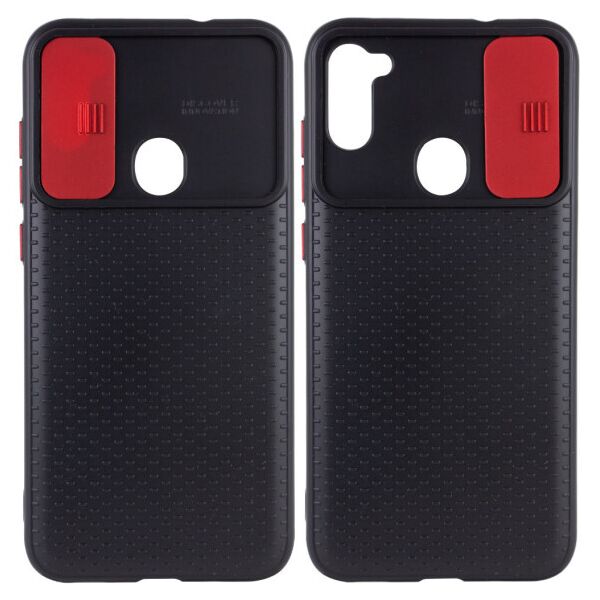 Силиконовый чехол Camshield Black со шторкой защищающей камеру для Samsung Galaxy A11 / M11 (Черный / Красный)
Силиконовый чехол Camshield Black со шторкой защищающей камеру для Samsung Galaxy A11 / M11 (Черный / Красный)