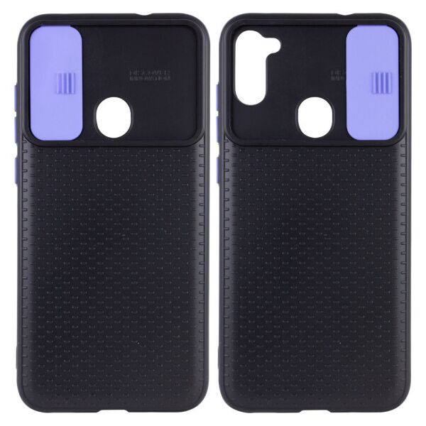 Силиконовый чехол Camshield Black со шторкой защищающей камеру для Samsung Galaxy A11 / M11 (Черный / Сиреневый)
Силиконовый чехол Camshield Black со шторкой защищающей камеру для Samsung Galaxy A11 / M11 (Черный / Сиреневый)