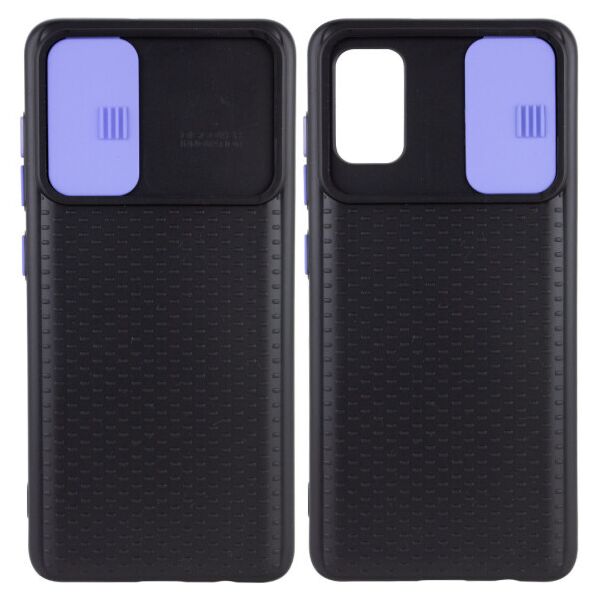 Силиконовый чехол Camshield Black со шторкой защищающей камеру для Samsung Galaxy A41 (Черный / Сиреневый)
Силиконовый чехол Camshield Black со шторкой защищающей камеру для Samsung Galaxy A41 (Черный / Сиреневый)