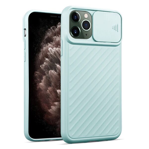 Camshield TPU со шторкой защищающей камеру для Apple iPhone 11 Pro (5.8") (Бирюзовый)
Camshield TPU со шторкой защищающей камеру для Apple iPhone 11 Pro (5.8") (Бирюзовый)