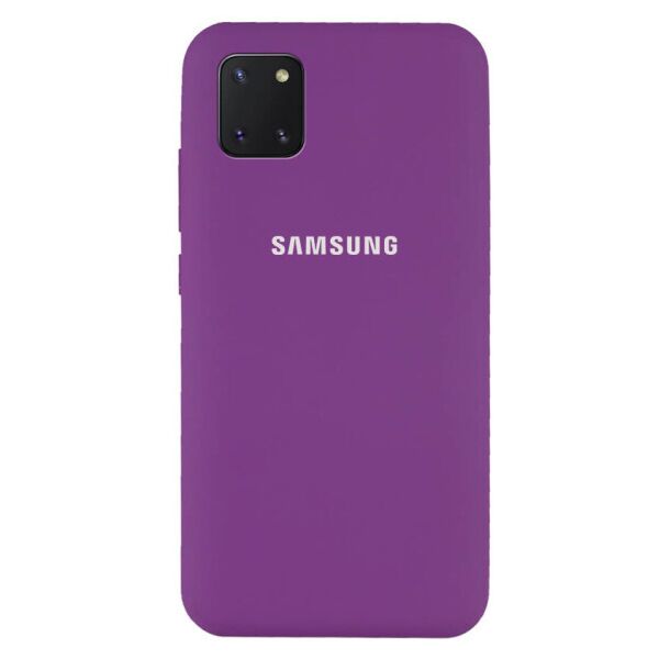 Чехол Original Silicone Case c закрытым низом (AA) для Samsung Galaxy Note 10 Lite (A81) (Пурпурный)
Чехол Original Silicone Case c закрытым низом (AA) для Samsung Galaxy Note 10 Lite (A81) (Пурпурный)