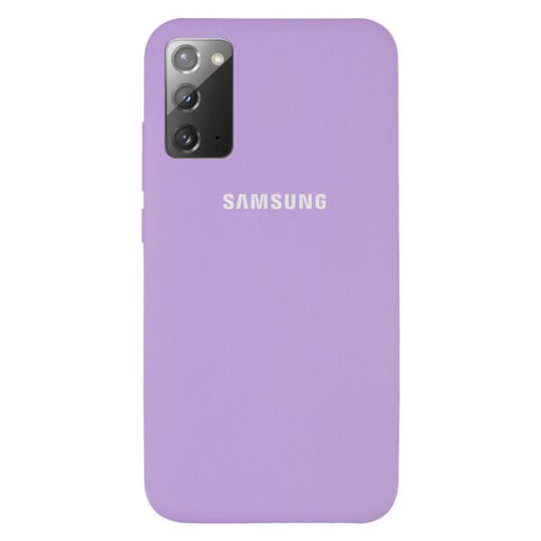 Чехол Original Silicone Case c закрытым низом (AA) для Samsung Galaxy Note 20 (MediumPurple)
Чехол Original Silicone Case c закрытым низом (AA) для Samsung Galaxy Note 20 (MediumPurple)